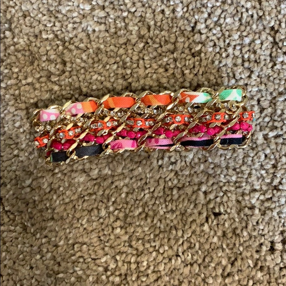 multicolored bracelet